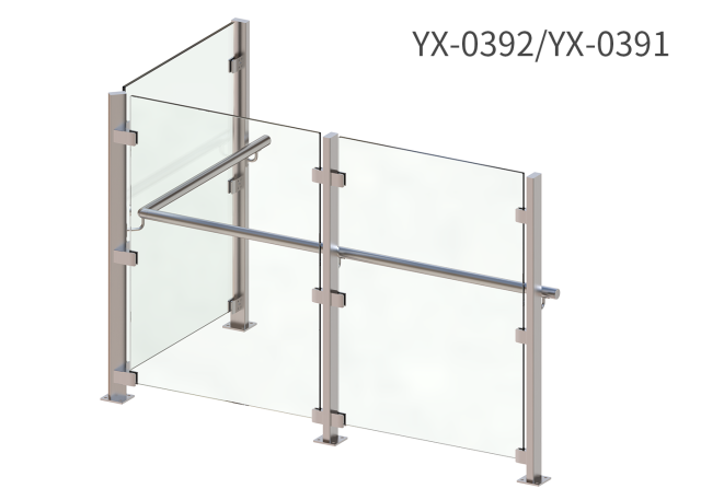 WIND SCREEN WS0392 /  WS0391 RAILING SYSTEM,Yuexinghardware,WIND SCREEN WS0392 RAILING SYSTEM