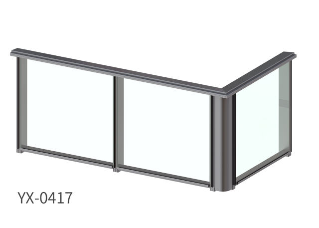 ALUMINUM AG0417 GLASS RAILING SYSTEM,Yuexinghardware,ALUMINUM AG0417 GLASS RAILING SYSTEM