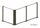 ALUMINUM AG0422 GLASS RAILING SYSTEM
