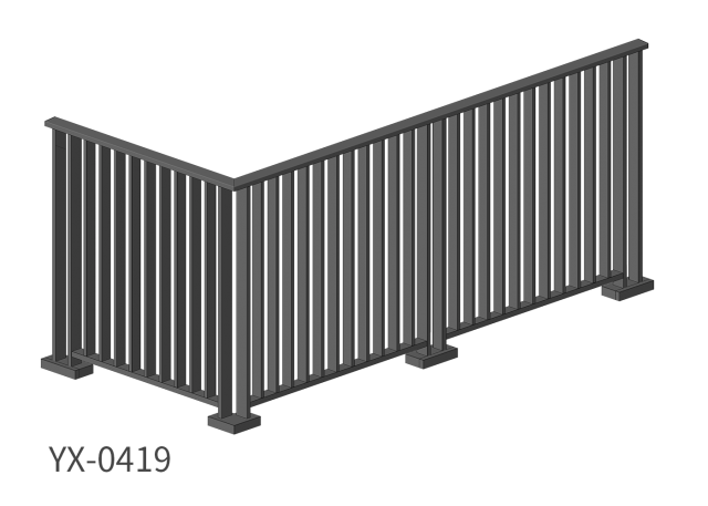 ALUMINUM AM0419 PICKET RAILING,Yuexinghardware,ALUMINUM AM0419 PICKET RAILING
