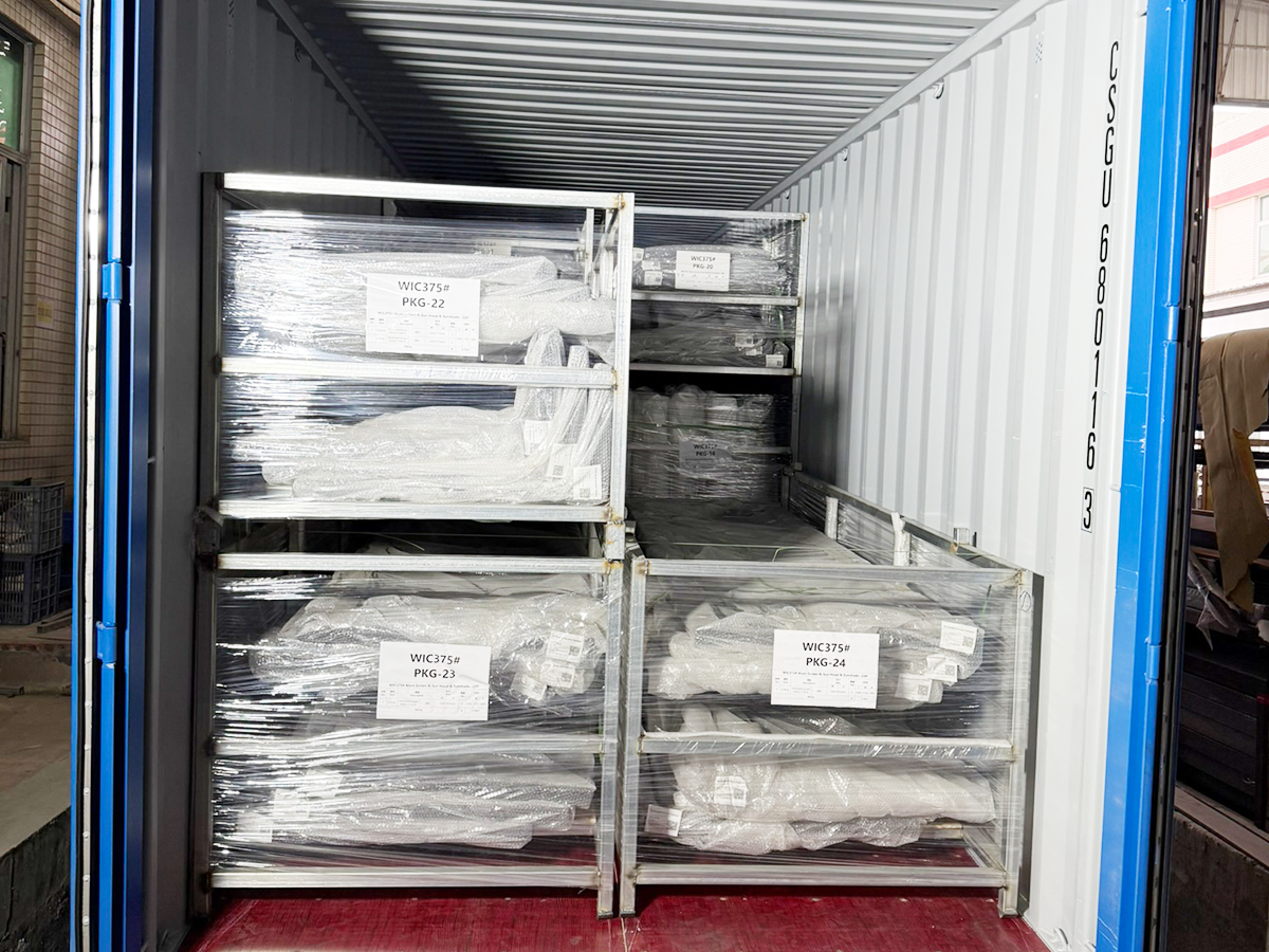 WIC375 container loading