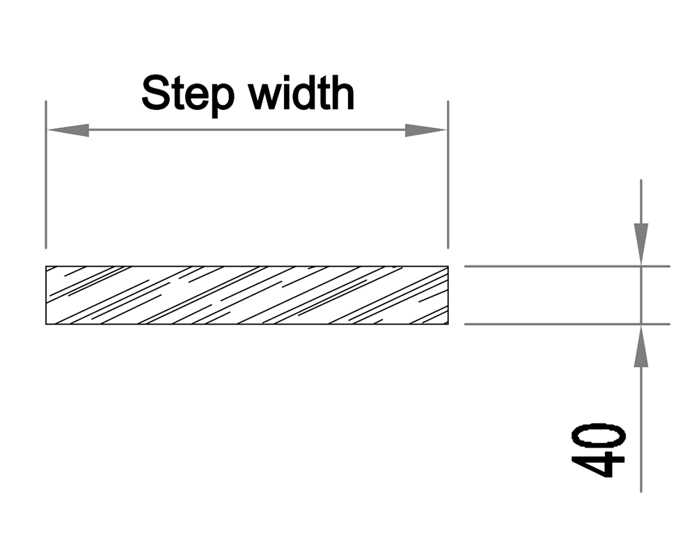 Type A tread system
