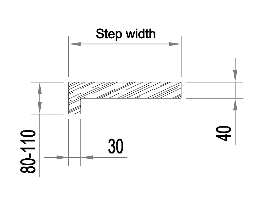 Type B tread system