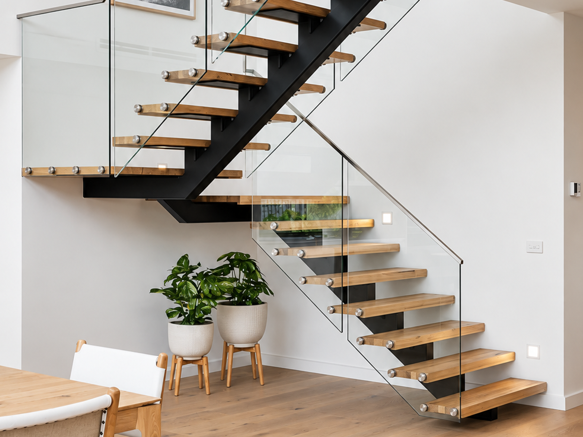 Standoff railing