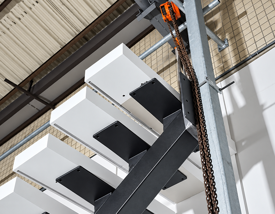 Mono Stringer landing connection detail