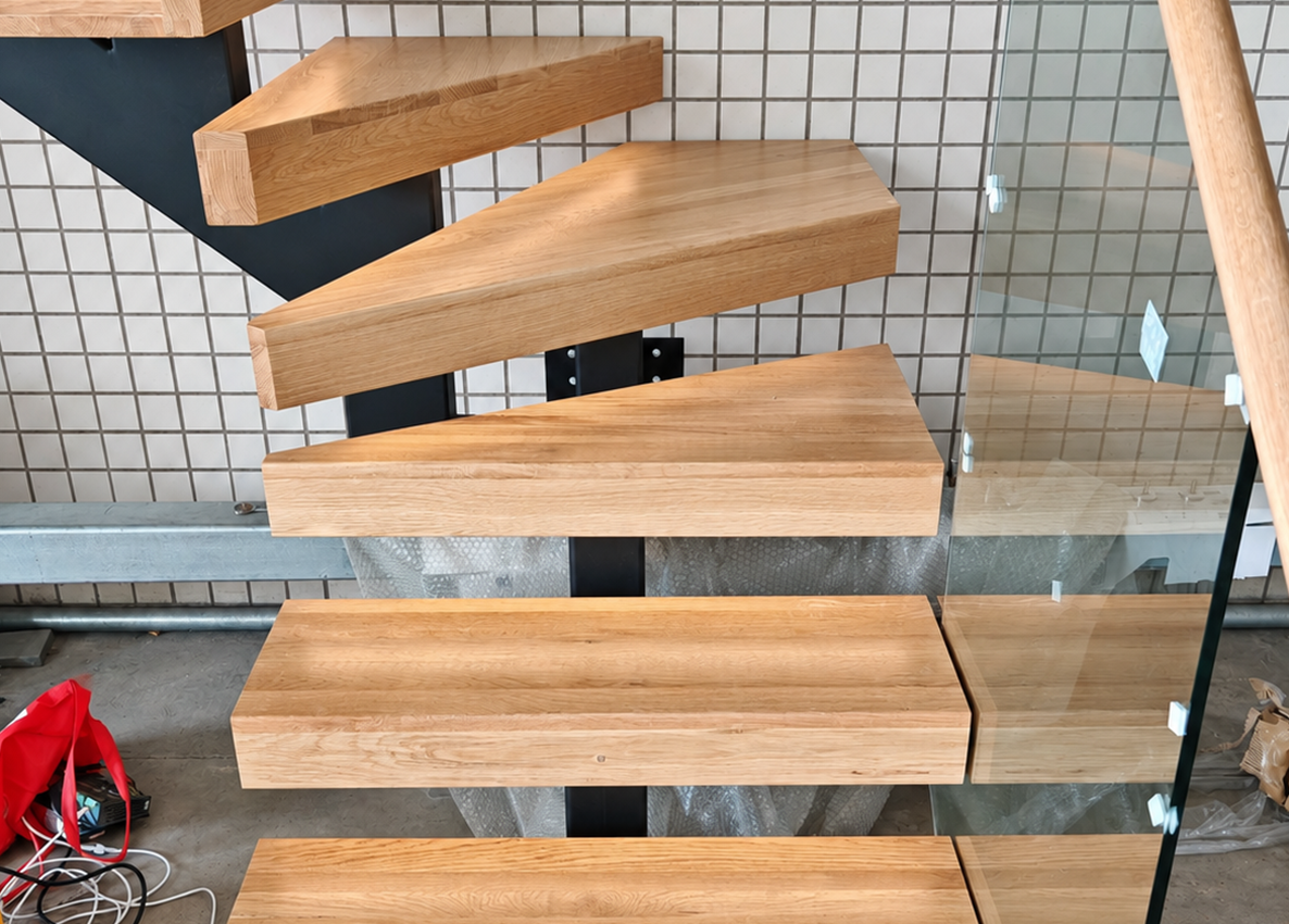 Timber tread finish