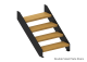 Double Steel Plate Stairs