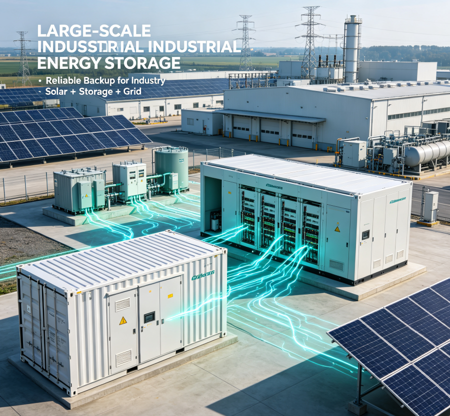 OEM ODM Industrial Commercial Energy Storage System 1000kWh-10000kWh Liquid Cooled C&I Battery Energy Storage For Factory Peak Shaving