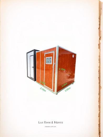 **Wood Grain Mobile Integrated Bathroom 丨Enjoy Comfortable Sanitary Experience Outdoors**,YLS Smart,**Wood Grain Mobile Integrated Bathroom 丨Enjoy Comfortable Sanitary Experience Outdoors**