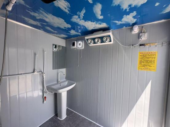 **Wood Grain Mobile Integrated Bathroom 丨Enjoy Comfortable Sanitary Experience Outdoors**,YLS Smart,**Wood Grain Mobile Integrated Bathroom 丨Enjoy Comfortable Sanitary Experience Outdoors**