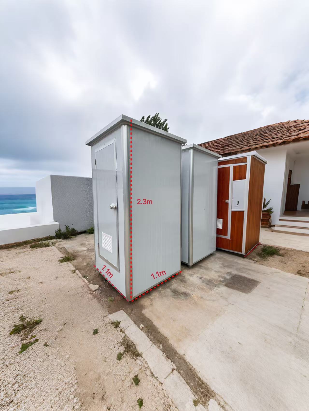 Container toilets, container houses,YLS Smart,Container toilets, container houses