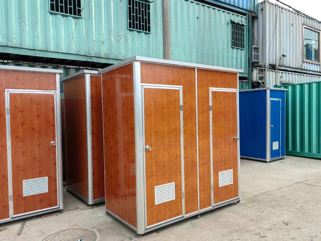 Eco-friendly Wood Grain Prefabricated Mobile Bathroom with Toilet and Shower,YLS Smart,Eco-friendly Wood Grain Prefabricated Mobile Bathroom with Toilet and Shower