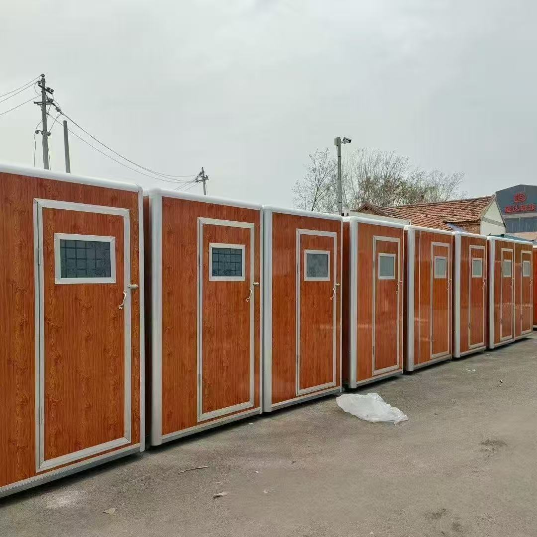 Light-Duty Wood Grain Prefab Mobile Sanitary Cabin,YLS Smart,Light-Duty Wood Grain Prefab Mobile Sanitary Cabin