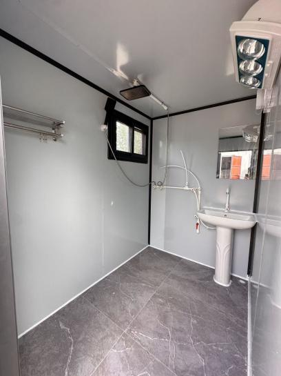 Black Frame Thickened Mobile Integrated Bathroom,YLS Smart,Black Frame Thickened Mobile Integrated Bathroom