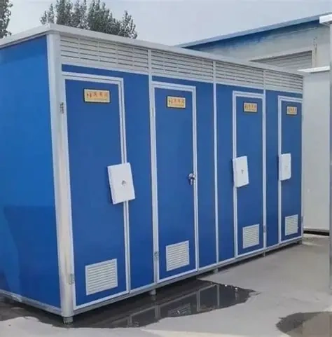 Multi-Units Parallel Outdoor Mobile Bathroom, Combined Modular Public Sanitation Unit with Central Ventilation System,YLS Smart,Multi-Units Parallel Outdoor Mobile Bathroom, Combined Modular Public Sanitation Unit with Central Ventilation System