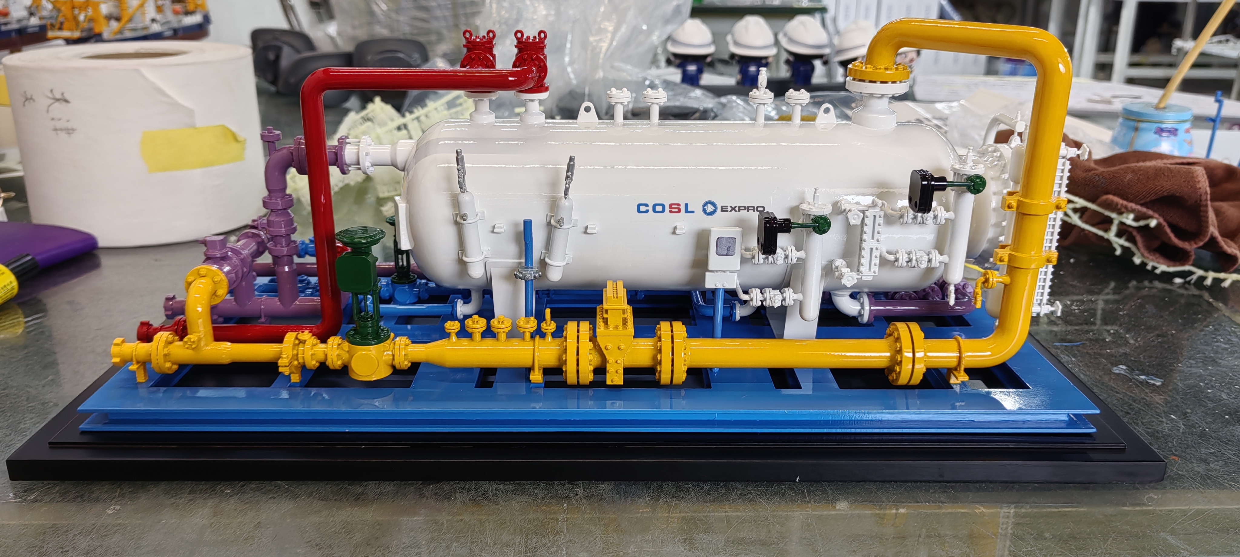 COSL Oil & Gas Separator Process Equipment Scale Model,Dandong Maoyang International Trading Co., Ltd.,COSL Oil & Gas Separator Process Equipment Scale Model