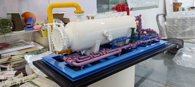COSL Oil & Gas Separator Process Equipment Scale Model,Dandong Maoyang International Trading Co., Ltd.,COSL Oil & Gas Separator Process Equipment Scale Model