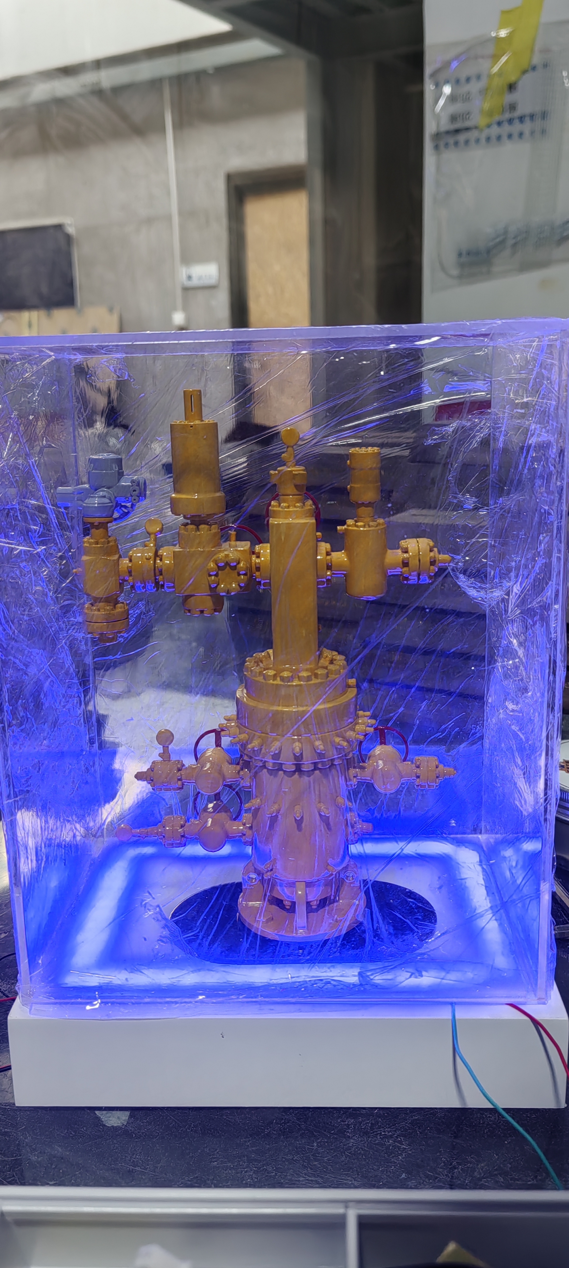 Custom Oil & Gas Wellhead Equipment Scale Model,Dandong Maoyang International Trading Co., Ltd.,Custom Oil & Gas Wellhead Equipment Scale Model