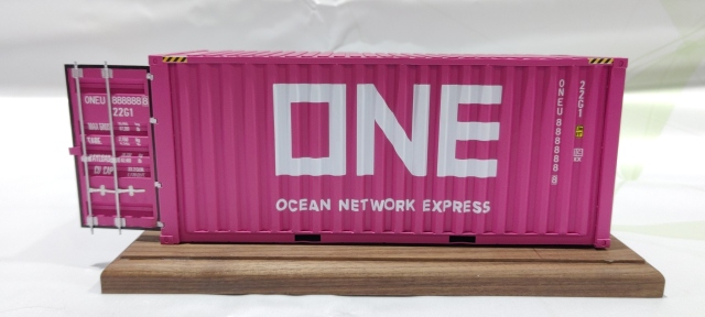Custom ONE Brand Shipping Container Scale Model,Dandong Maoyang International Trading Co., Ltd.,Custom ONE Brand Shipping Container Scale Model