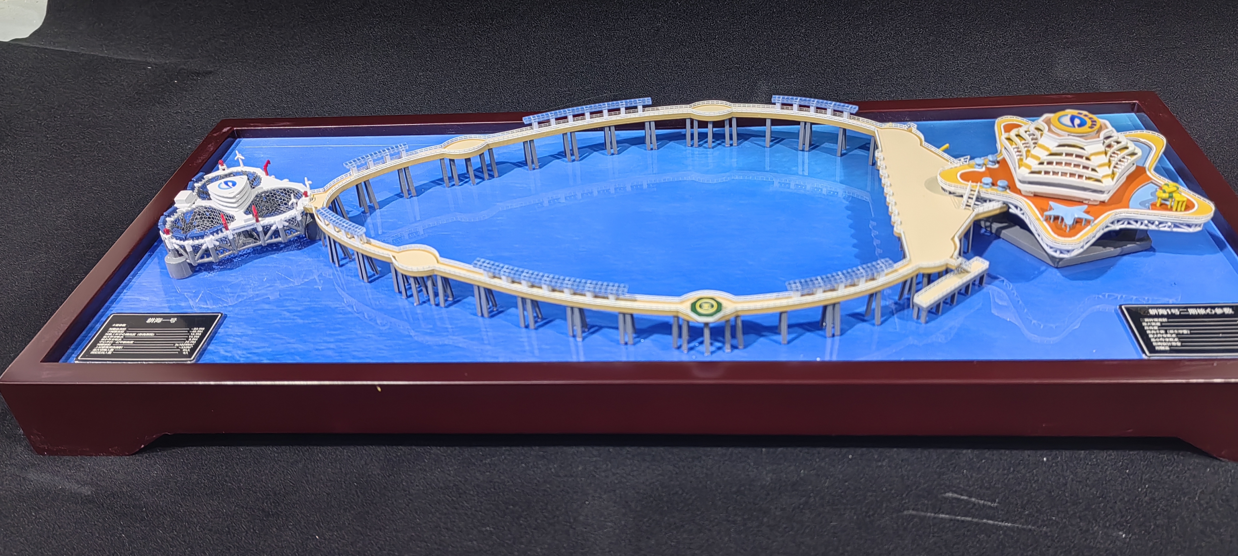 Geng Hai No.1 Offshore Aquaculture Platform Scale Model,Dandong Maoyang International Trading Co., Ltd.,Geng Hai No.1 Offshore Aquaculture Platform Scale Model