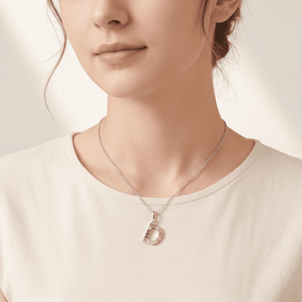 D Mark Pisces Necklace | WeaveYour Destiny, Born to Stand Out