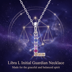 L Zodiac Necklace - The Inner Master of Balance