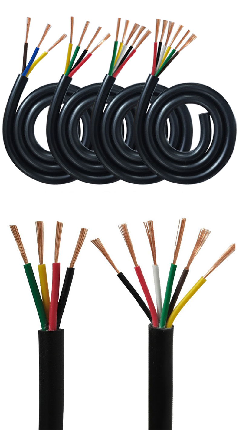 Câble flexible RVV, rolancable.com, câble flexible RVV