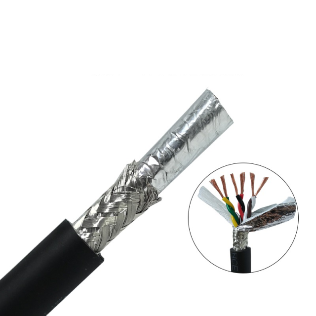 TRVVPS High-Flex Twisted-Pair Shielded Drag Chain Cable – 6 Million Bending Cycles,rolancable.com,6M Cycles TRVVPS Twisted Pair Shielded Drag Chain Cable