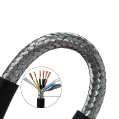 TRVVP High-Flex Shielded Drag Chain Cable - 6 Million Bending Cycles,rolancable.com,6M Cycles TRVVP Shielded Drag Chain Cable | Rolan Cable