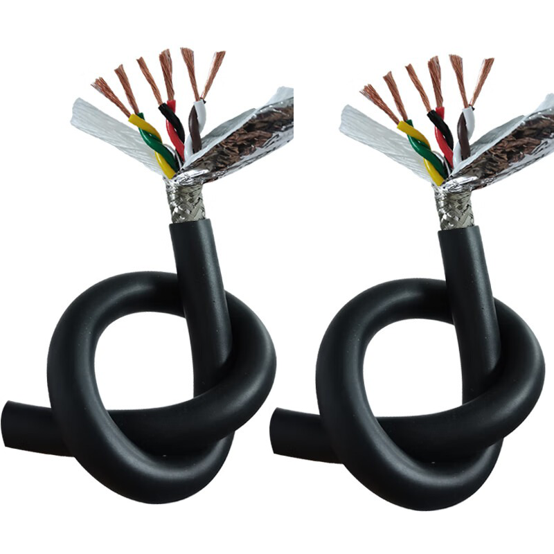 TRVVPS High-Flex Twisted-Pair Shielded Drag Chain Cable – 6 Million Bending Cycles,rolancable.com,6M Cycles TRVVPS Twisted Pair Shielded Drag Chain Cable
