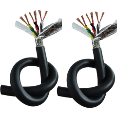 TRVVPS High-Flex Twisted-Pair Shielded Drag Chain Cable – 6 Million Bending Cycles,rolancable.com,6M Cycles TRVVPS Twisted Pair Shielded Drag Chain Cable