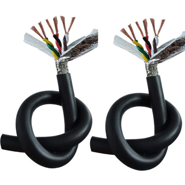 TRVVPS High-Flex Twisted-Pair Shielded Drag Chain Cable – 6 Million Bending Cycles,rolancable.com,6M Cycles TRVVPS Twisted Pair Shielded Drag Chain Cable
