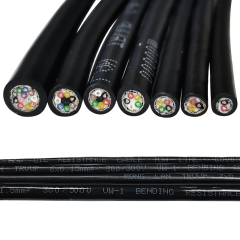 30 Million Cycle PUR High-Flex Shielded Drag Chain Cable,rolancable.com,30 Million Cycle PUR Oil Resistant Shielded Drag Chain Cable