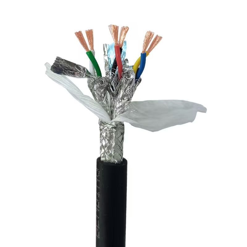 20M-Cycle TRVVPPS Individually Shielded Twisted-Pair Drag Chain Cable,rolancable.com,TRVVPPS Individually Shielded Twisted-Pair Drag Chain Cable