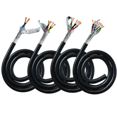 30 Million Cycles TRVVPS Twisted-Pair Shielded PUR Drag Chain Cable,rolancable.com,30 Million Cycles PUR TRVVPS Drag Chain Cable | Rolan Cable