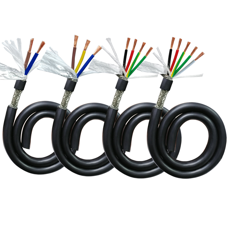 30 Million Cycle PUR High-Flex Shielded Drag Chain Cable,rolancable.com,30 Million Cycle PUR Oil Resistant Shielded Drag Chain Cable