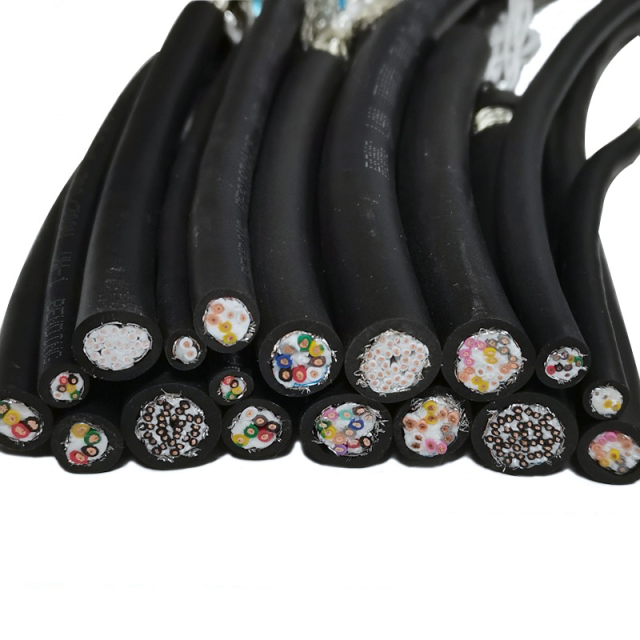 15 Million Bending Cycles TRVVP High-Flex Shielded Drag Chain Cable,rolancable.com,15 Million Cycles TRVVP High-Flex Shielded Drag Chain Cable