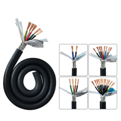 15 Million Bending Cycles TRVVP High-Flex Shielded Drag Chain Cable,rolancable.com,15 Million Cycles TRVVP High-Flex Shielded Drag Chain Cable
