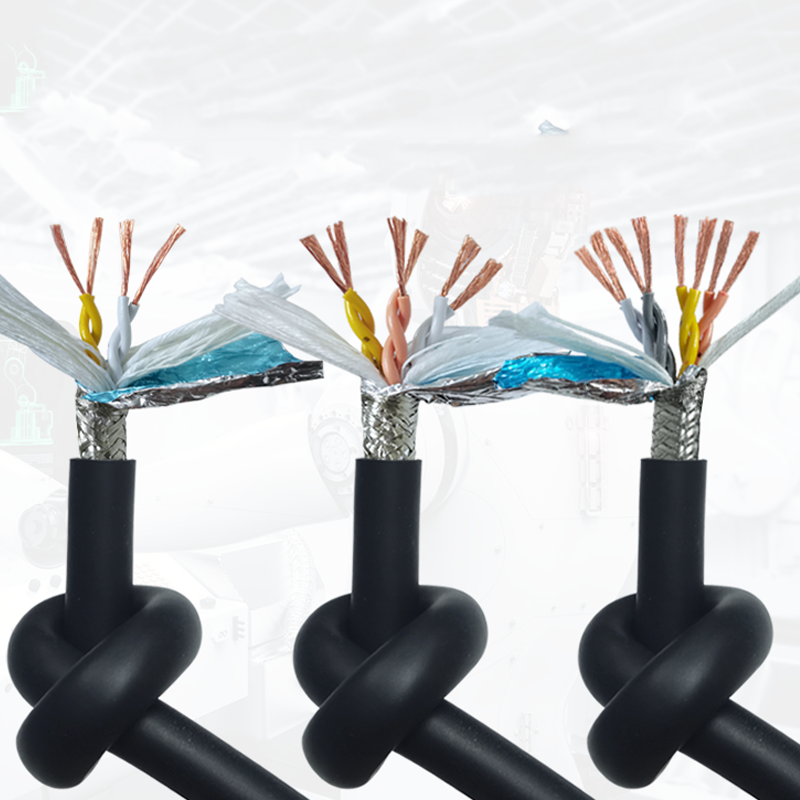15 Million Bending Cycles TRVVPS High-Flex Shielded Drag Chain Cable,rolancable.com,15 Million Cycles TRVVPS High-Flex Shielded Drag Chain Cable