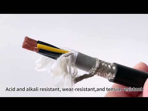 TRVVYP High-Flex Shielded VFD Cable,rolancable.com,TRVVYP High Flex Shielded VFD Motor Cable | Rolan Cable