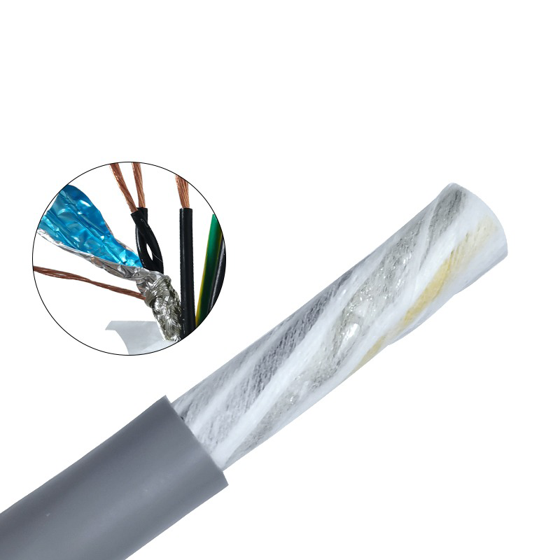 Servo Motor Power Feedback Shielded Cable,rolancable.com,Servo Power & Feedback High-Flex Drag Chain Shielded Cable