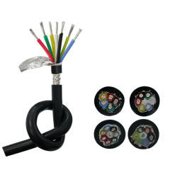 YGCP Multi-Core Shielded Silicone High-Temperature Cable,rolancable.com,YGCP Shielded Silicone High-Temperature Cable | ROLAN CABLE