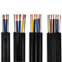 TVVB+2G Double Steel Wire Flat Elevator Cable,rolancable.com,TVVB+2G Double Steel Wire Load-Bearing Elevator Flat Cable