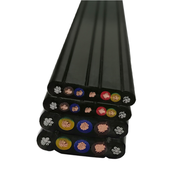 TVVB+2G Double Steel Wire Flat Elevator Cable,rolancable.com,TVVB+2G Double Steel Wire Load-Bearing Elevator Flat Cable