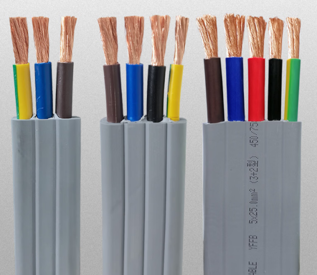 YFFB High-Flex Flat Traveling Cable,rolancable.com,YFFB Flat Traveling Cable for Cranes | Rolan Cable