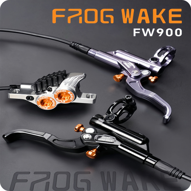 FROG WAKE FW-900 4-Piston Hydraulic Disc Brake | Downhill MTB Performance Upgrade,MY SHOP,FROG WAKE FW-900 4-Piston Hydraulic Disc Brake Caliper for Downhill MTB Upgrade