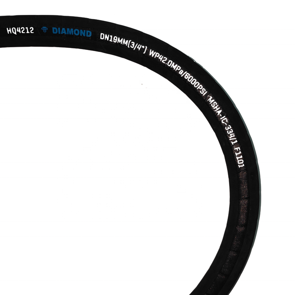 Yuken Steel Wire Braided Flexible Rubber Hose High Pressure Hydraulic Hose