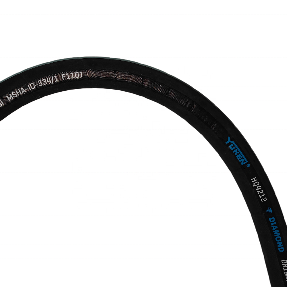 Yuken Steel Wire Braided Flexible Rubber Hose High Pressure Hydraulic Hose