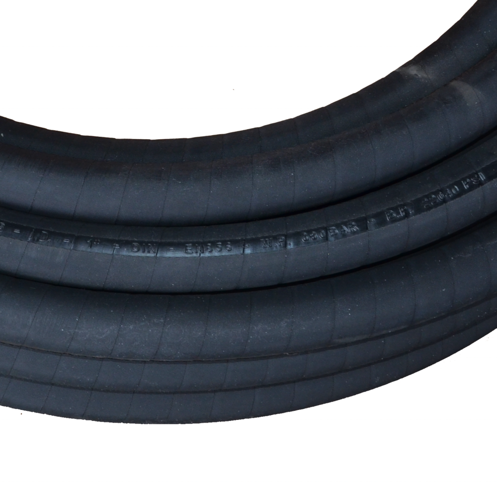 2021 High Pressure Oil Resistant Steel Rubber Hydraulic Hose EN856 4SH