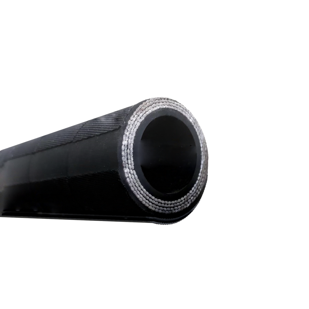 2021 High Pressure Oil Resistant Steel Rubber Hydraulic Hose EN856 4SH